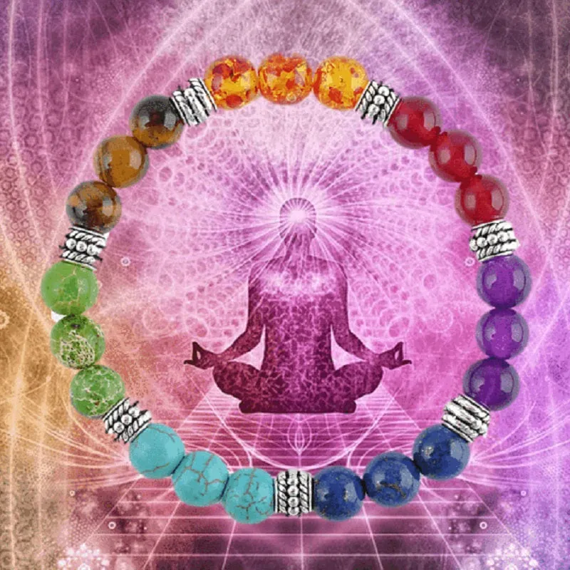 7 Chakra Healing Bracelet for Energy Balance