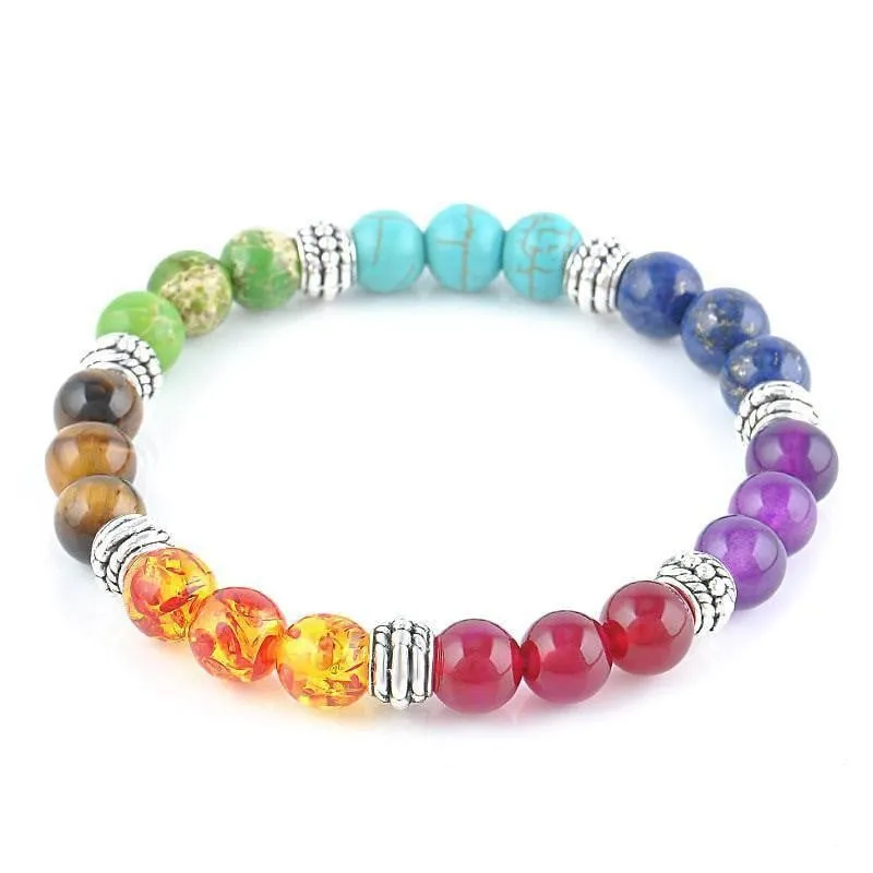 7 Chakra Healing Bracelet for Energy Balance