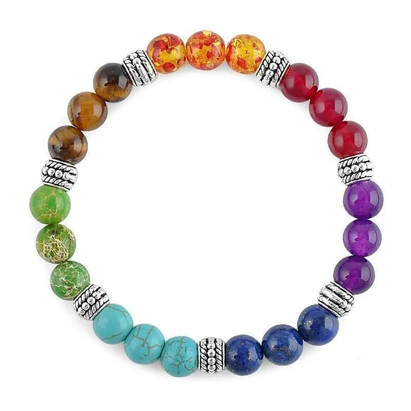 7 Chakra Healing Bracelet for Energy Balance