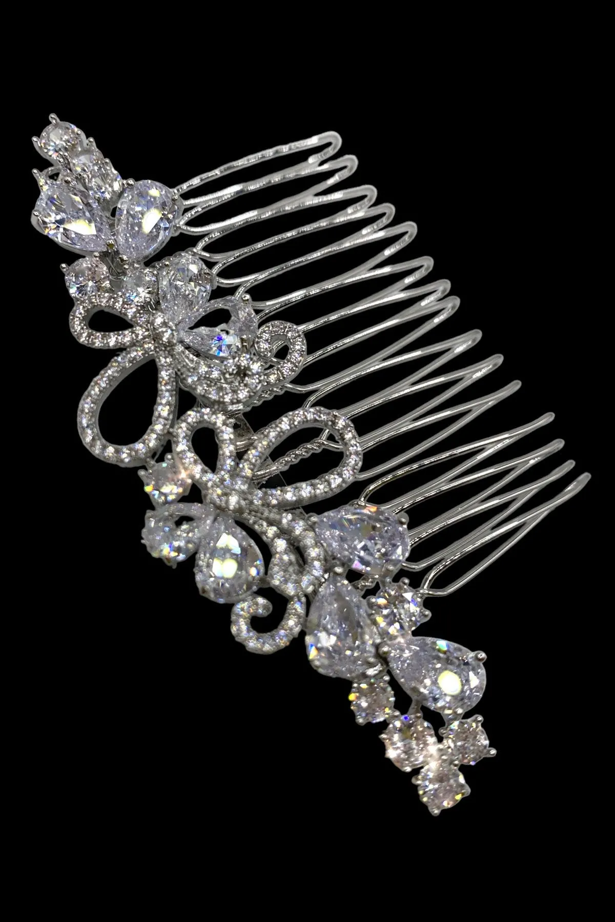 Abstract Flower Comb