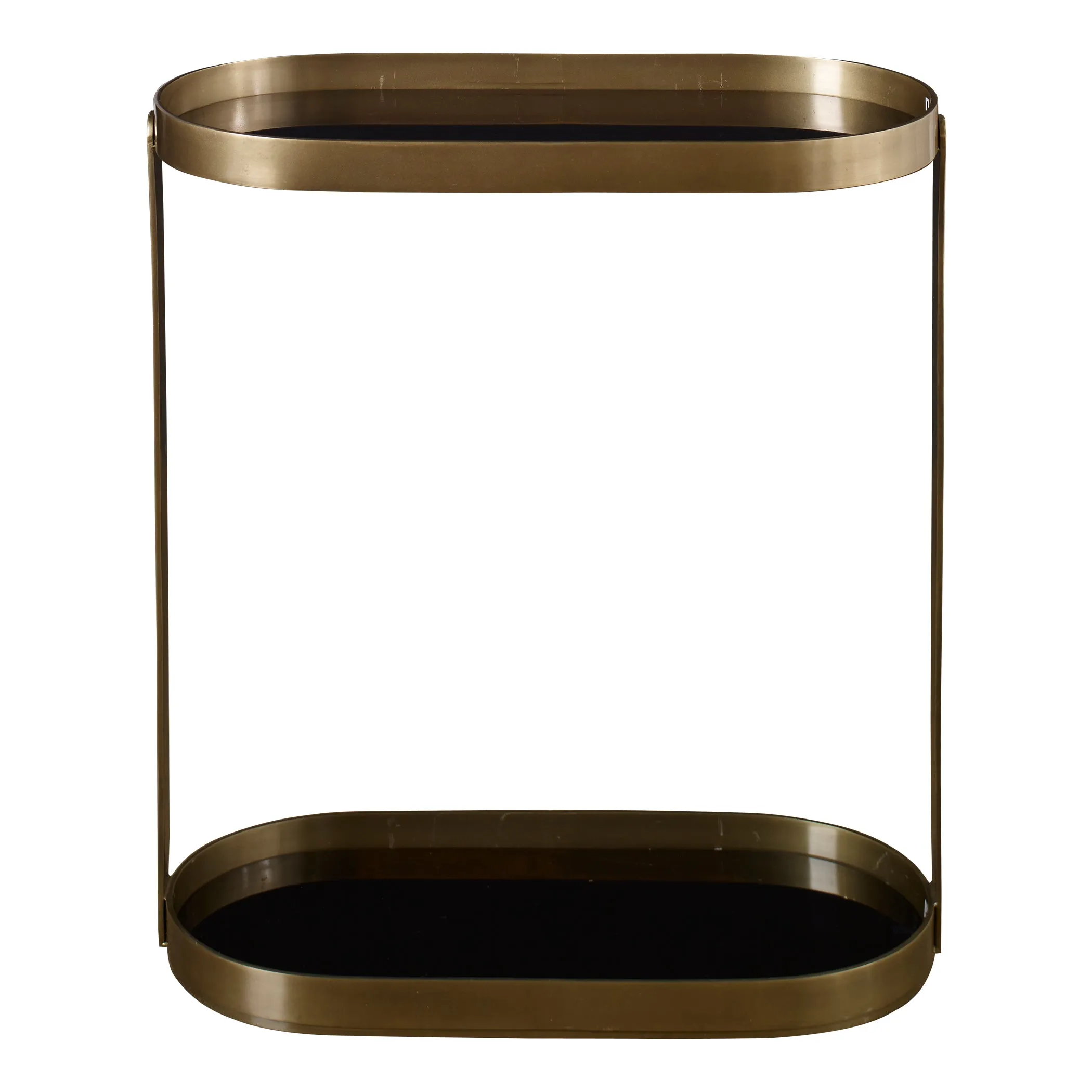Adia Antique Gold Side Table