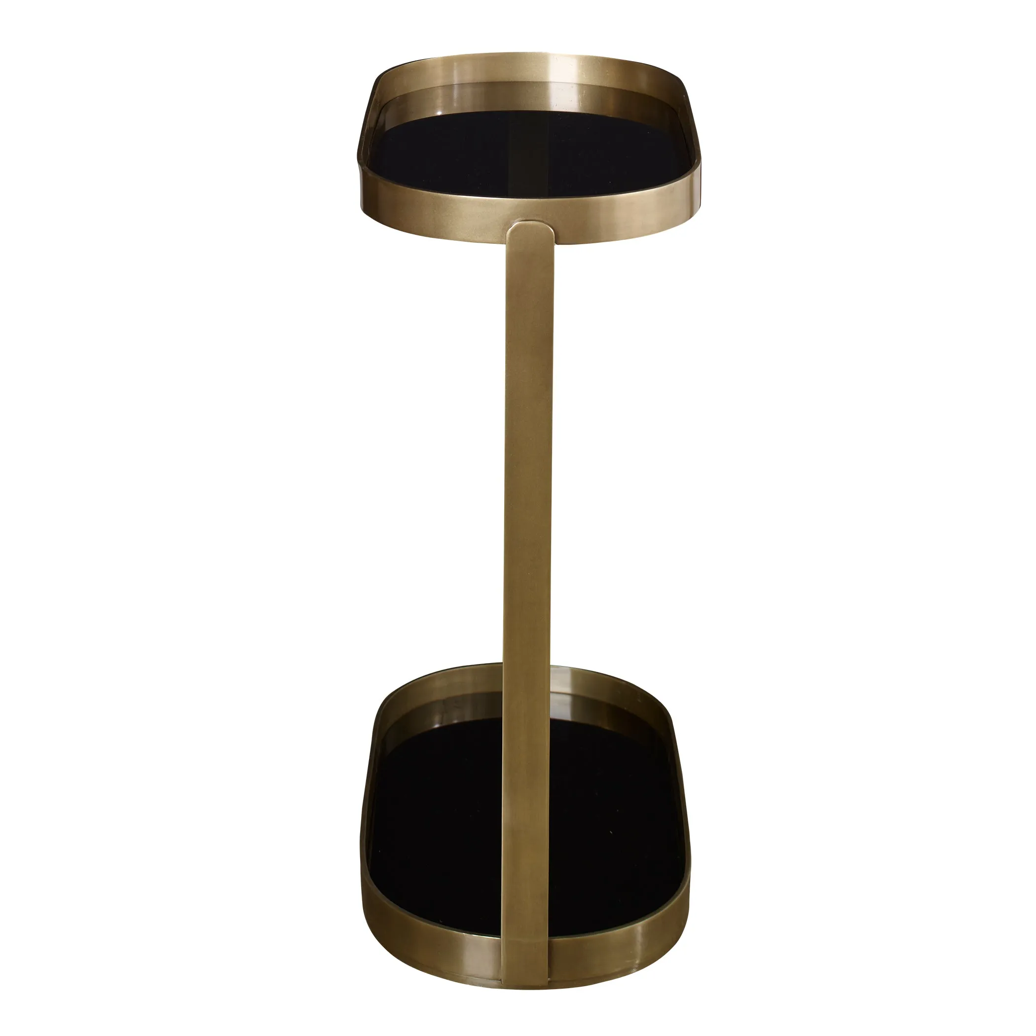 Adia Antique Gold Side Table
