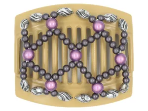 African Butterfly Thick Hair Comb - Ndalena Blonde 65