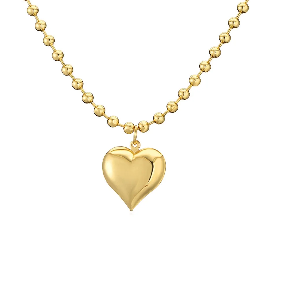 All My Heart Gold Necklace