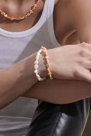 AMBER SCEATS Womens Adeline Bracelet - Gold