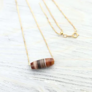 Ancient Sardonyx Fire Energy Bead