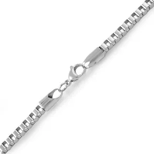 Box Stainless Steel Bracelet 4MM