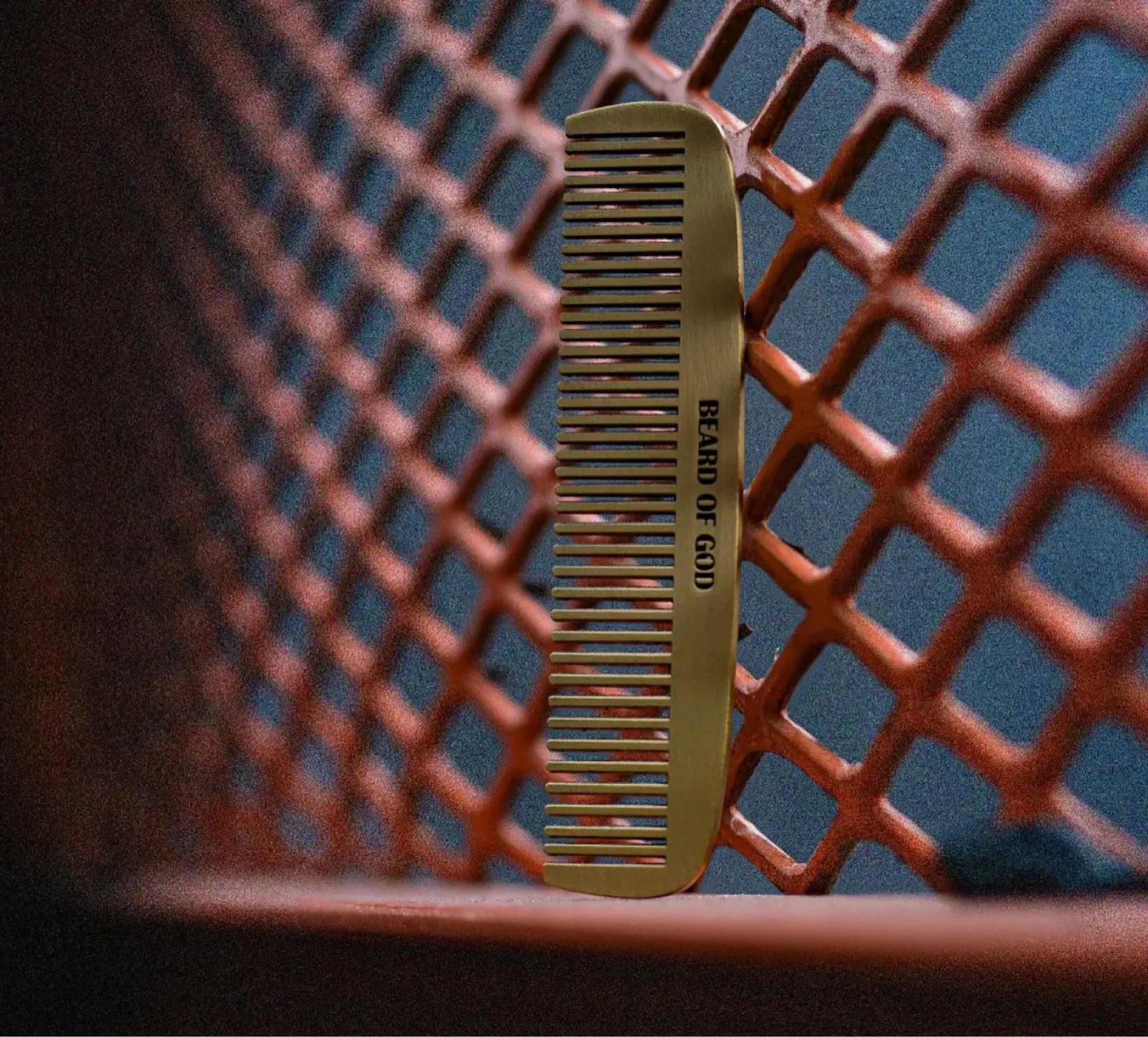 Brass Baron Pocket Comb