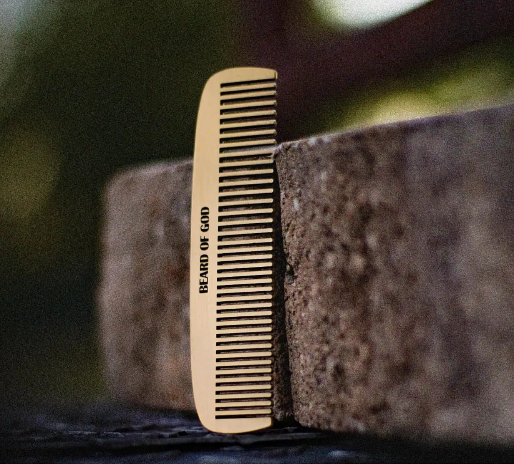 Brass Baron Pocket Comb