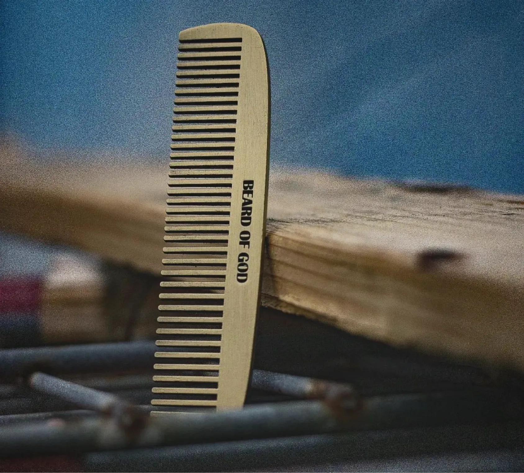 Brass Baron Pocket Comb