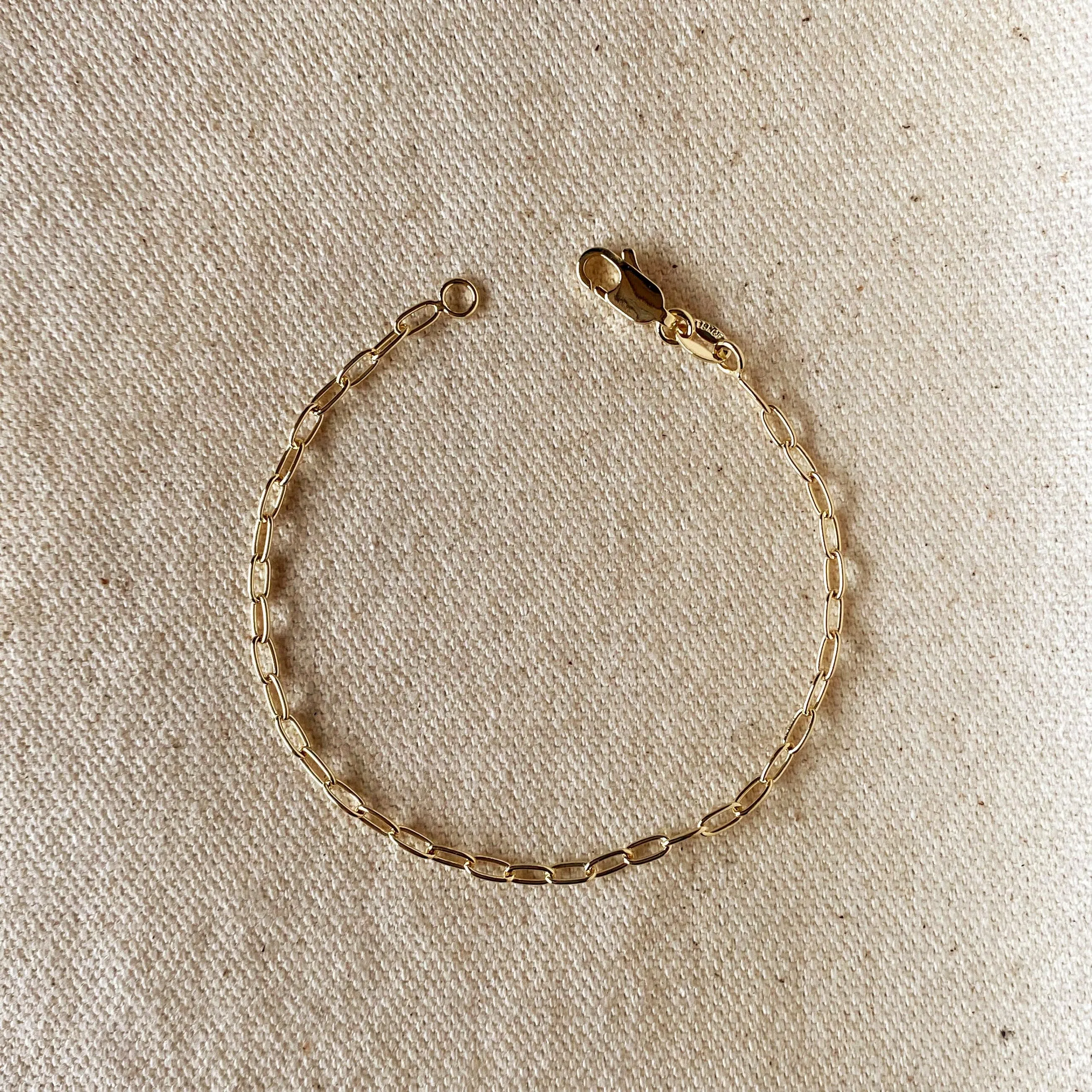 Cable Link Bracelet