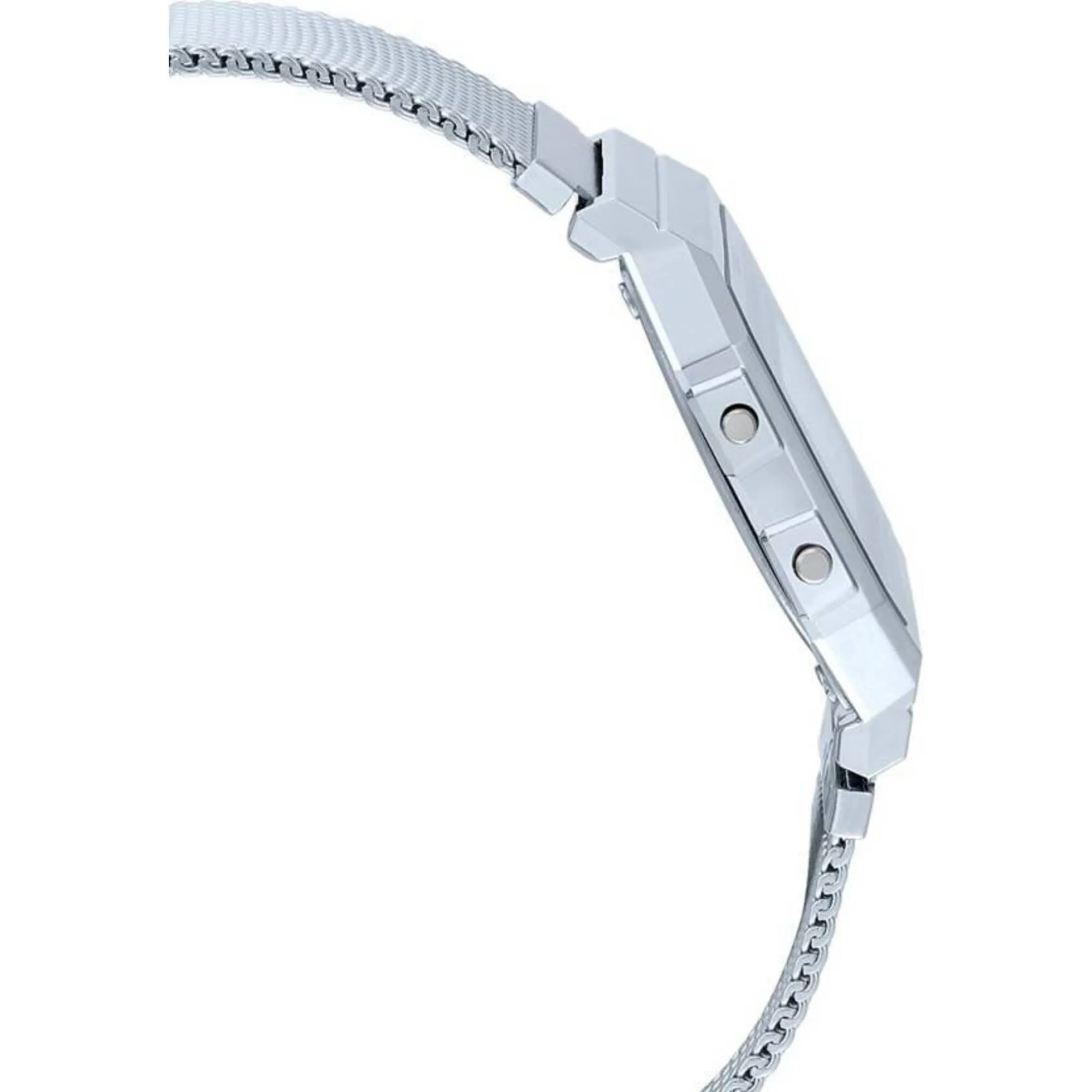 Casio Unisex Digital Watch - Vintage Silver Stainless Steel Bracelet | A700WM-7AVT