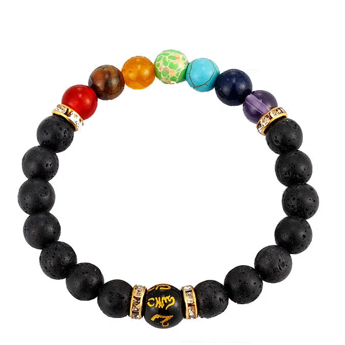 Chakra Power Positive Energy Bracelet Stress & Anxiety Relief