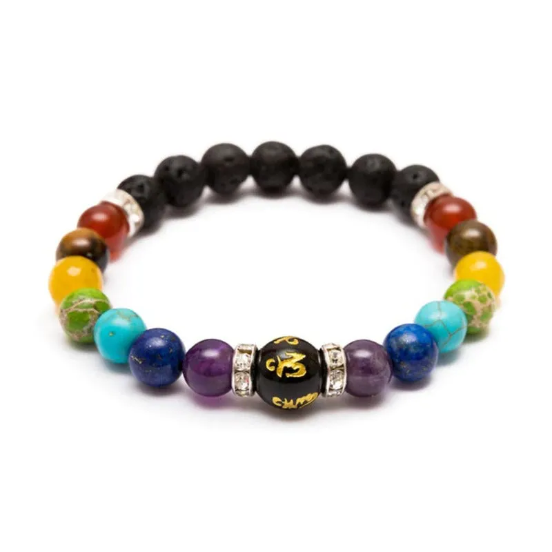Chakra Power Positive Energy Bracelet Stress & Anxiety Relief