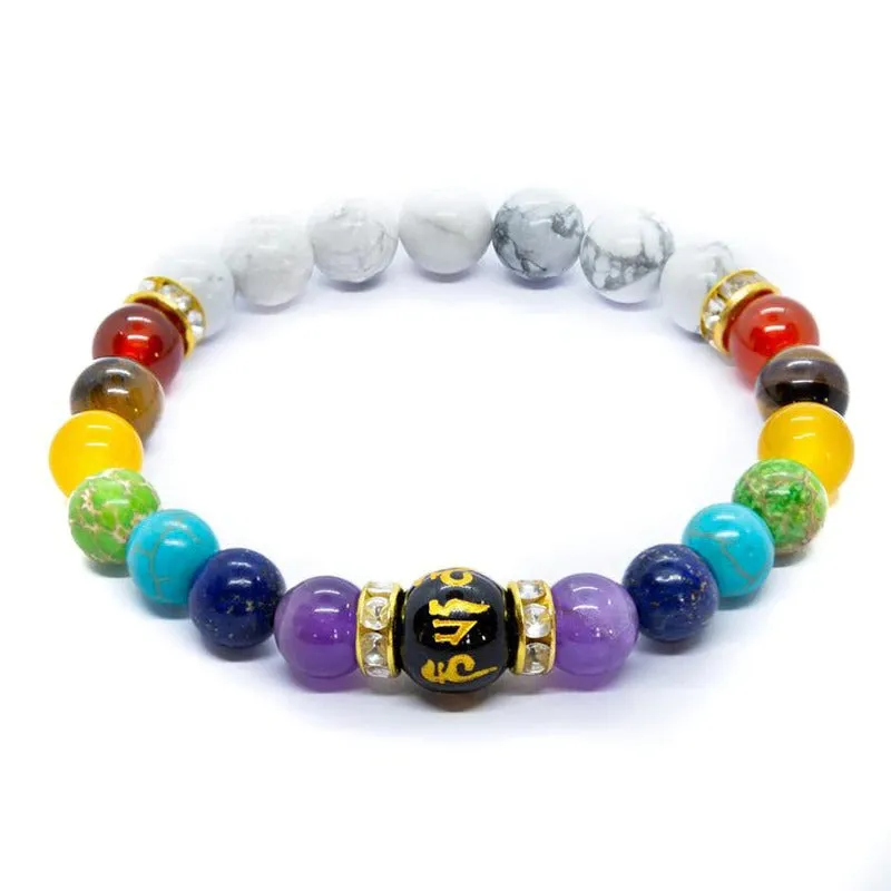 Chakra Power Positive Energy Bracelet Stress & Anxiety Relief