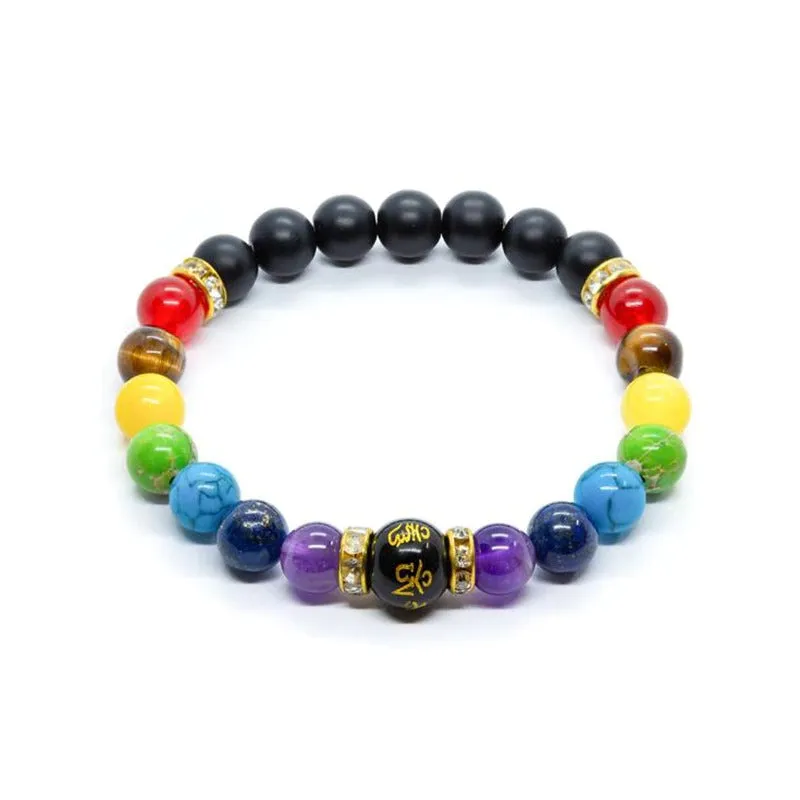 Chakra Power Positive Energy Bracelet Stress & Anxiety Relief