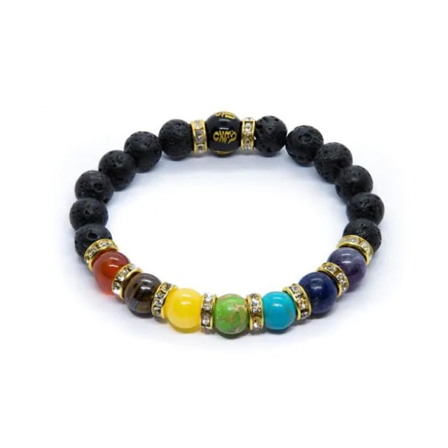 Chakra Power Positive Energy Bracelet Stress & Anxiety Relief