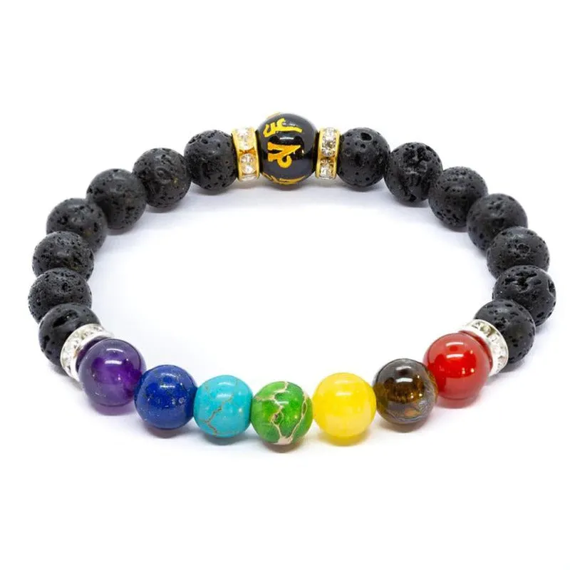 Chakra Power Positive Energy Bracelet Stress & Anxiety Relief