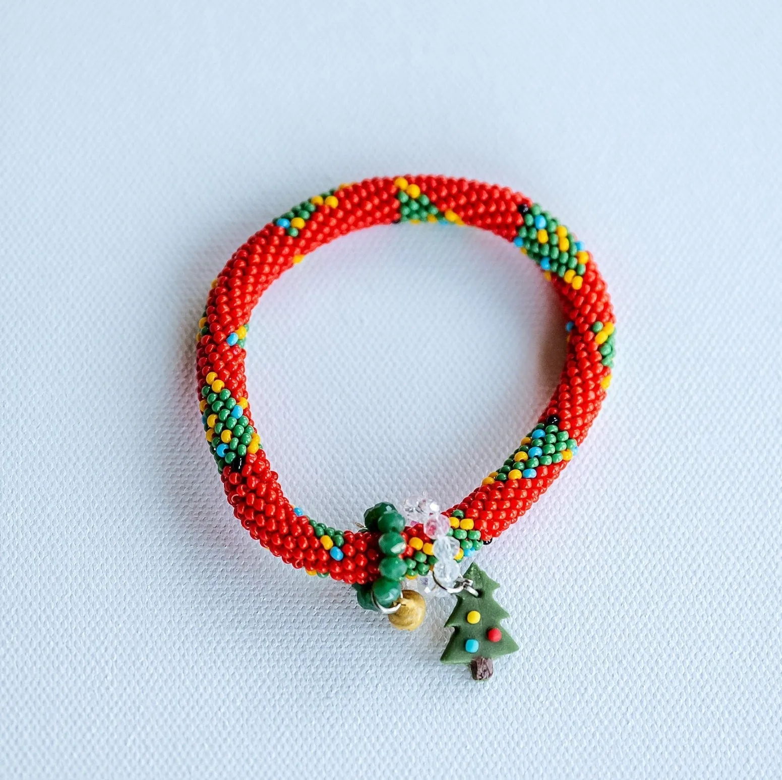 Christmas Stacking Bracelets