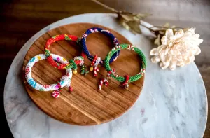Christmas Stacking Bracelets