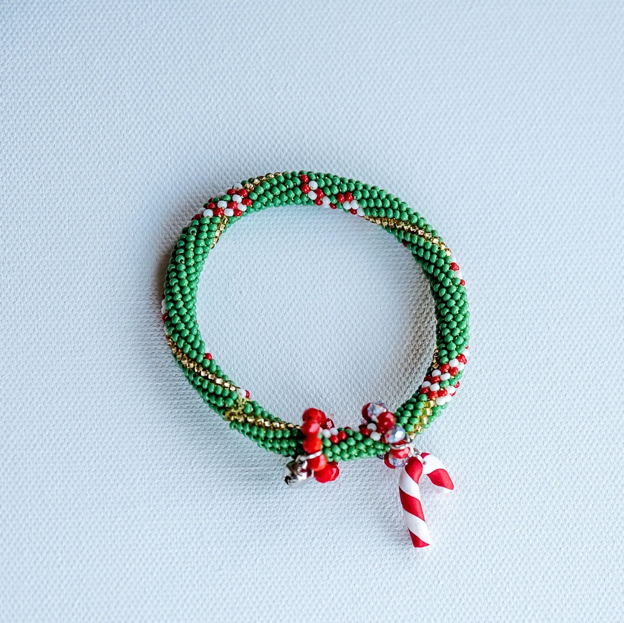 Christmas Stacking Bracelets