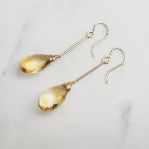 Citrine Dangle Earrings