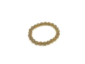 Color Stone Amber Bracelet 8Mm