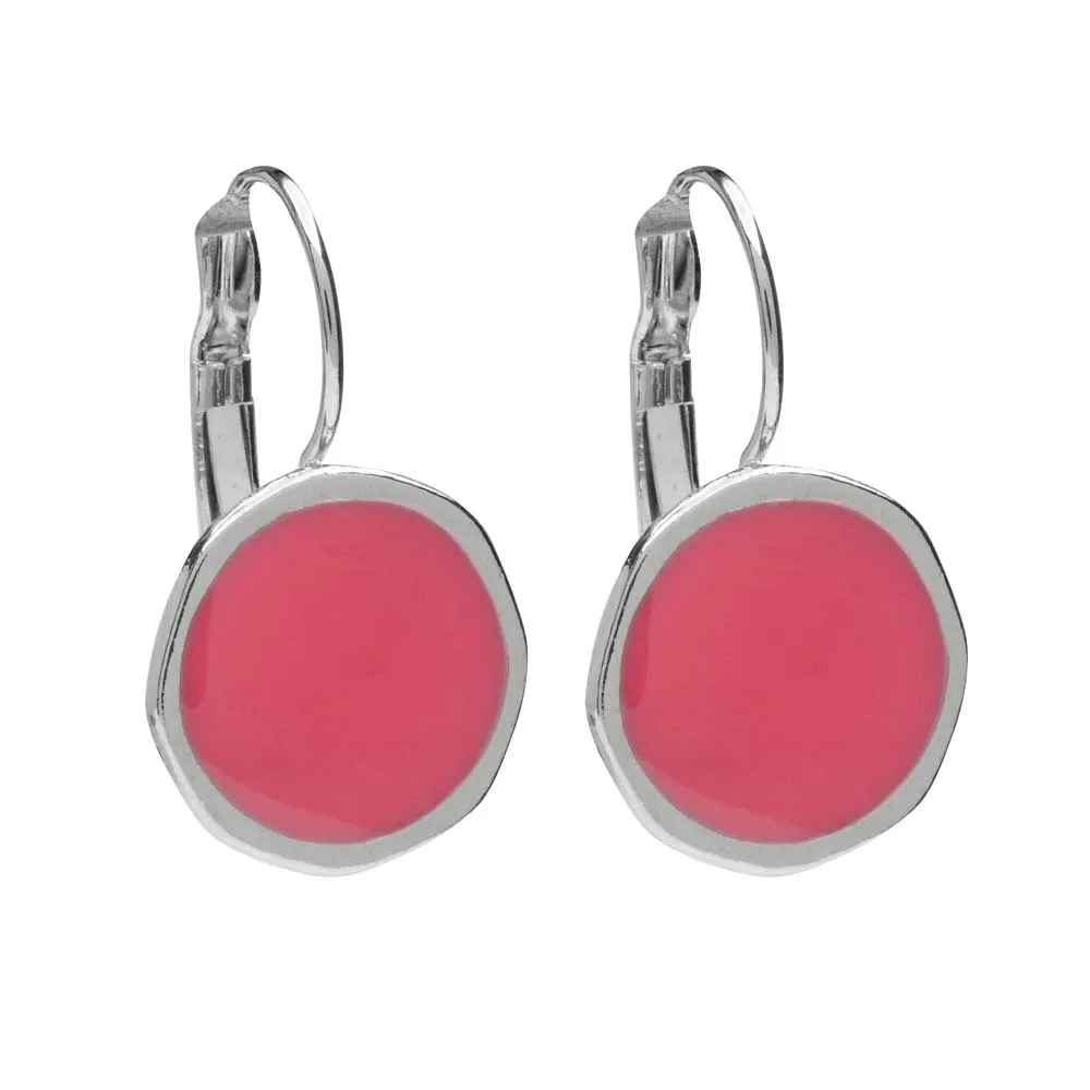 Coral Me Happy Earrings