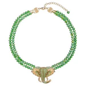 Elephant Beaded Necklace
