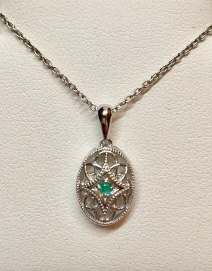 Emerald Pendant