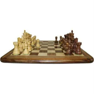 Hand Carved Wooden Chess Set