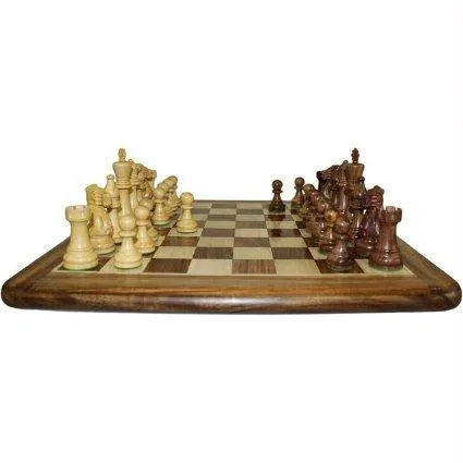 Hand Carved Wooden Chess Set