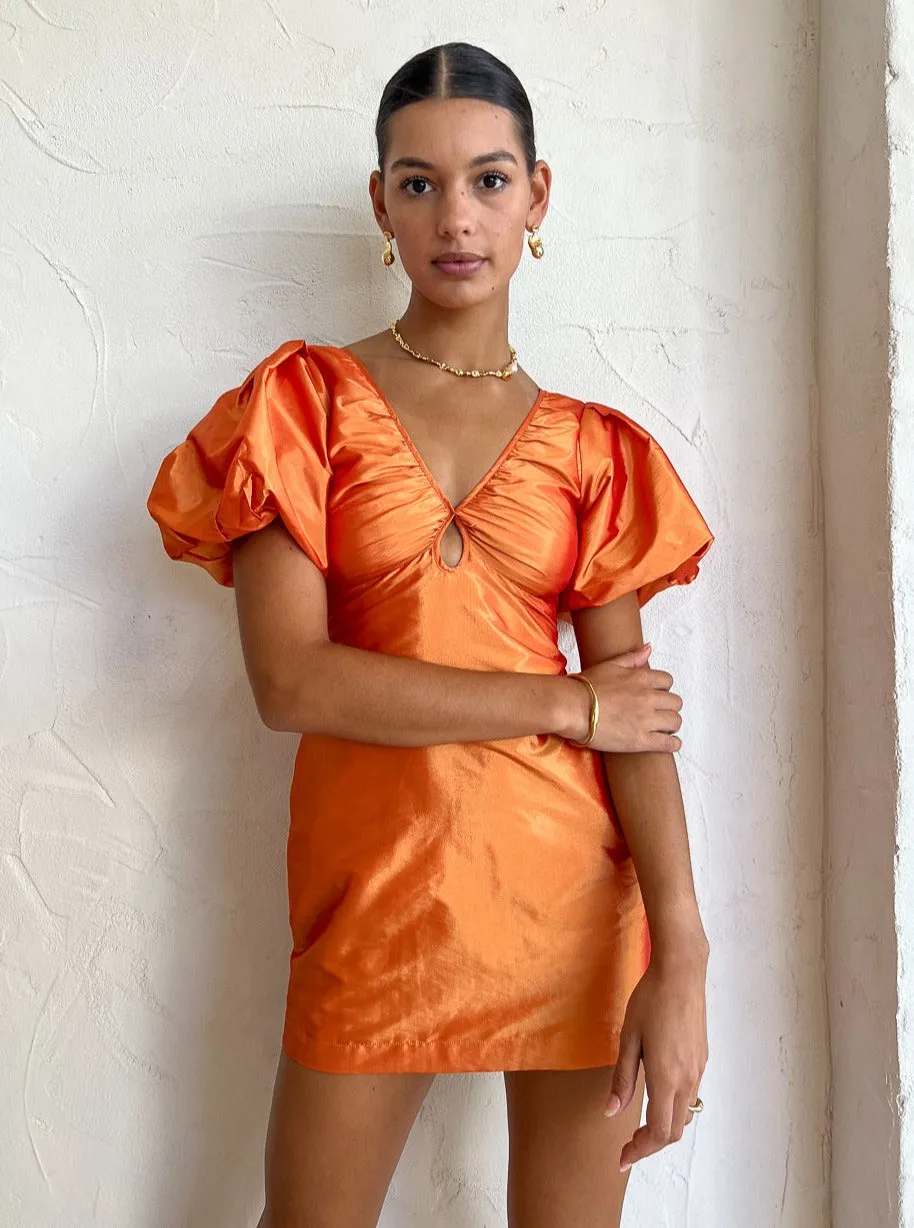 Hansen and Gretel Melinda Mini Dress in Orange