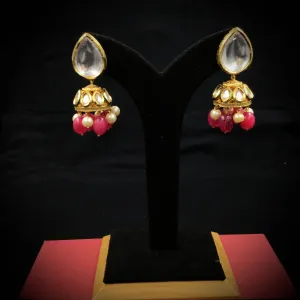 Jhumki Kundan Earring 8782-100