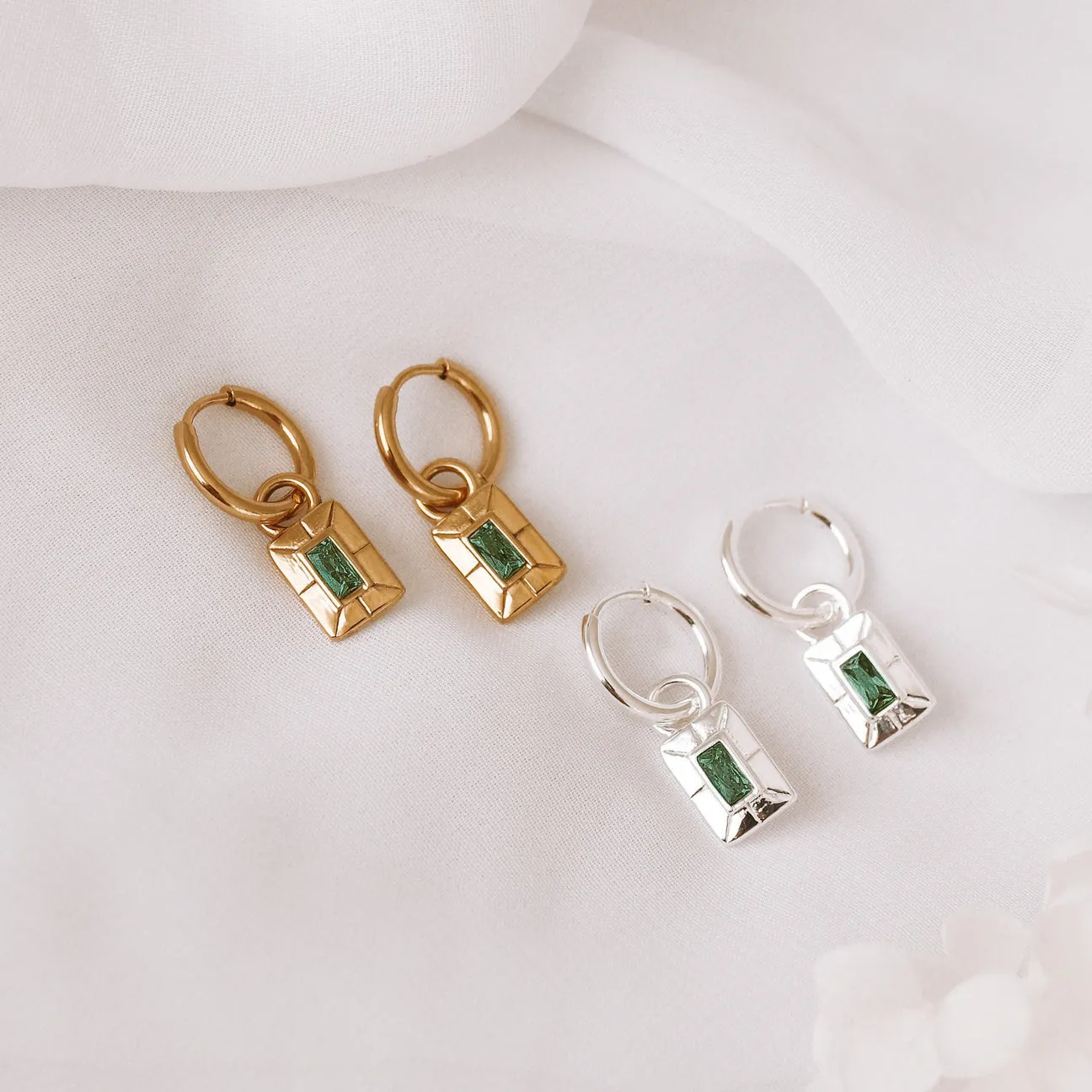 Lexi - Stainless Steel Hoop Earrings