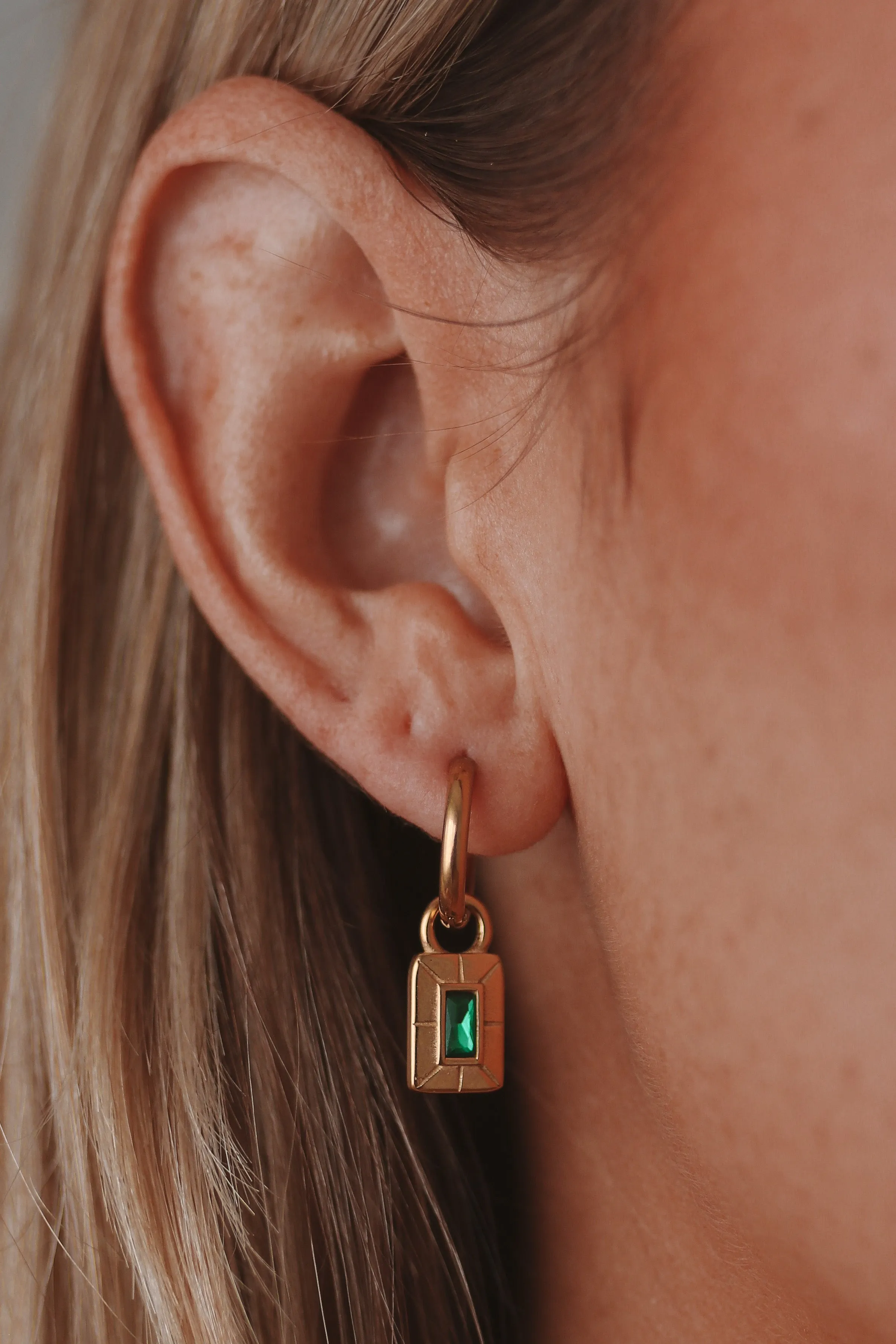 Lexi - Stainless Steel Hoop Earrings