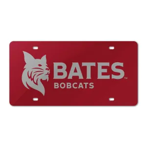 License Plate with BATES Bobcats