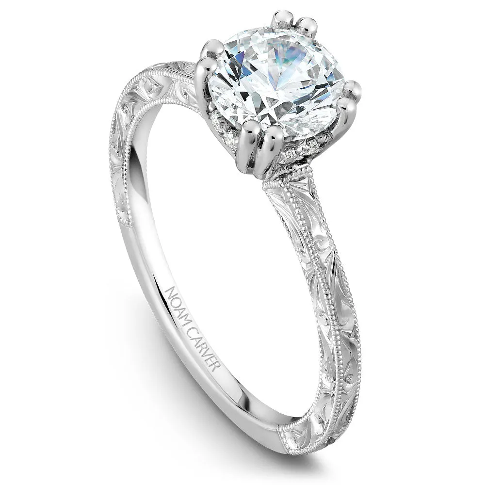 Noam Carver Engagement Ring - B004-02WZE-100A