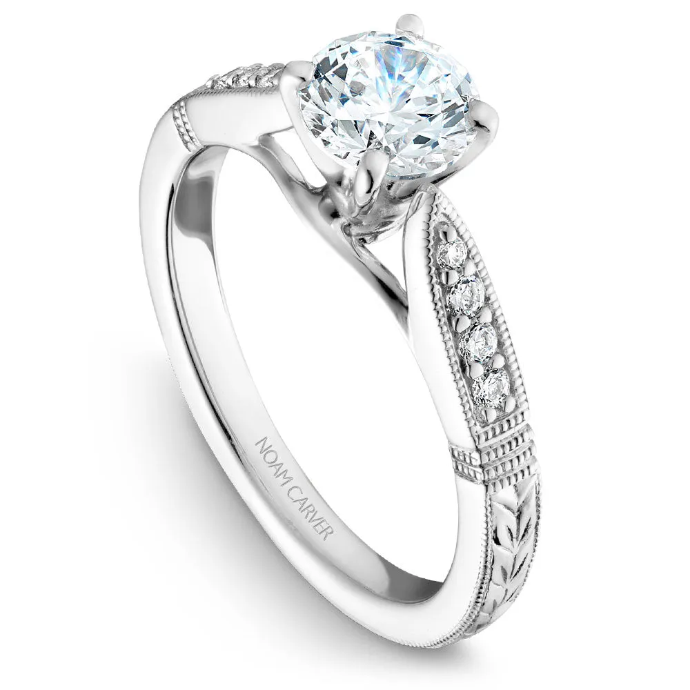 Noam Carver Engagement Ring - B062-01WZ-100A