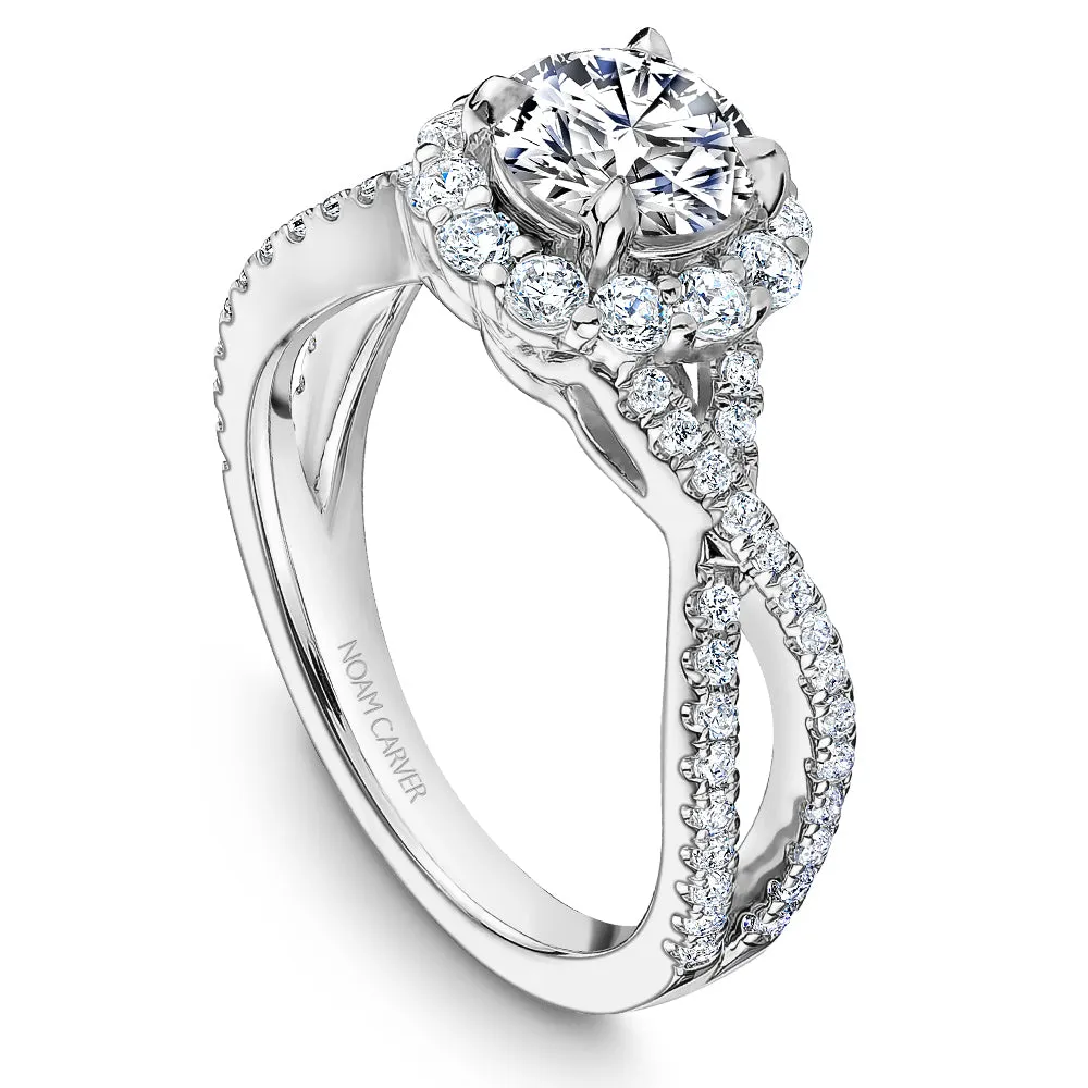 Noam Carver Engagement Ring - R055-01WZ-100A