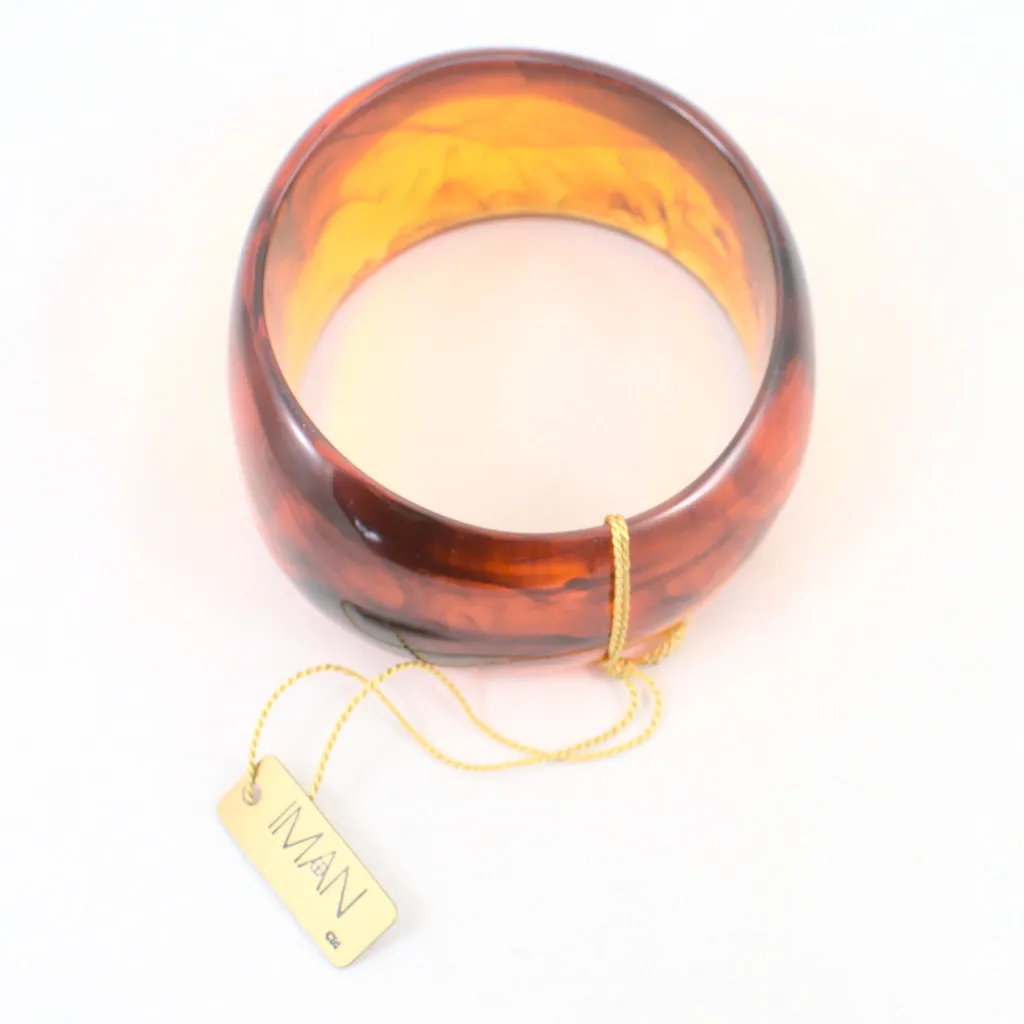 NWT Swirled Amber Bangle