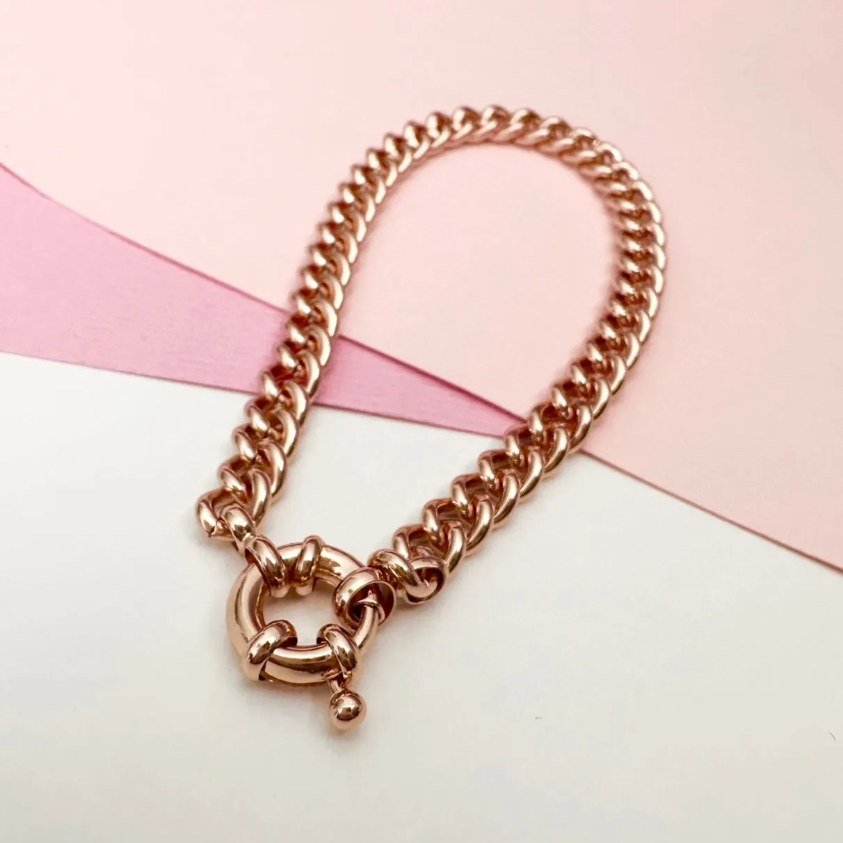 Poppy Rose Gold Bracelet