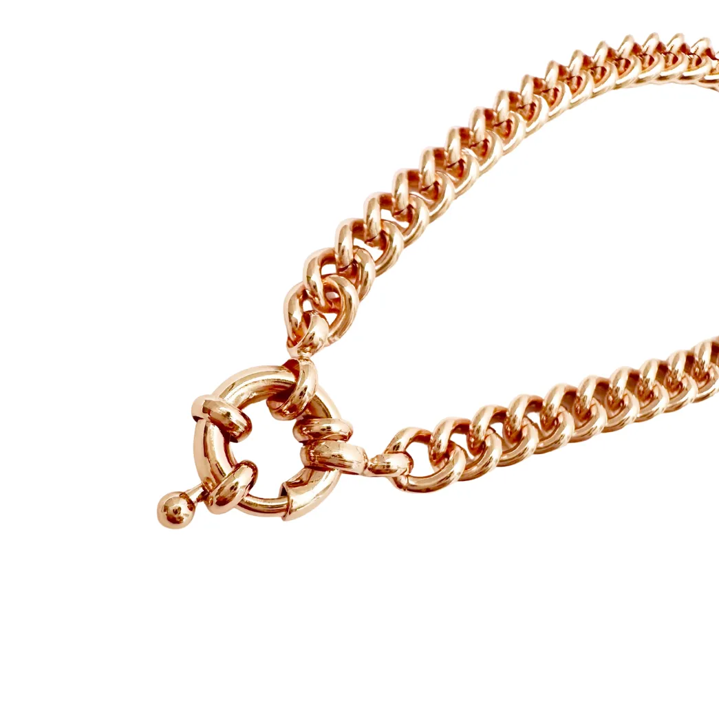 Poppy Rose Gold Bracelet