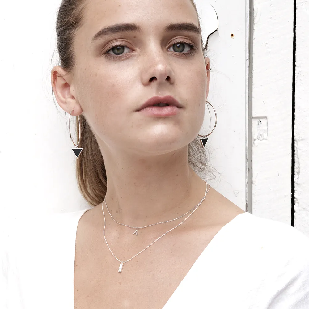 Rectangle city Necklace