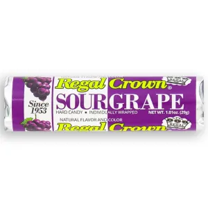 REGAL CROWN ROLLS SOUR GRAPE