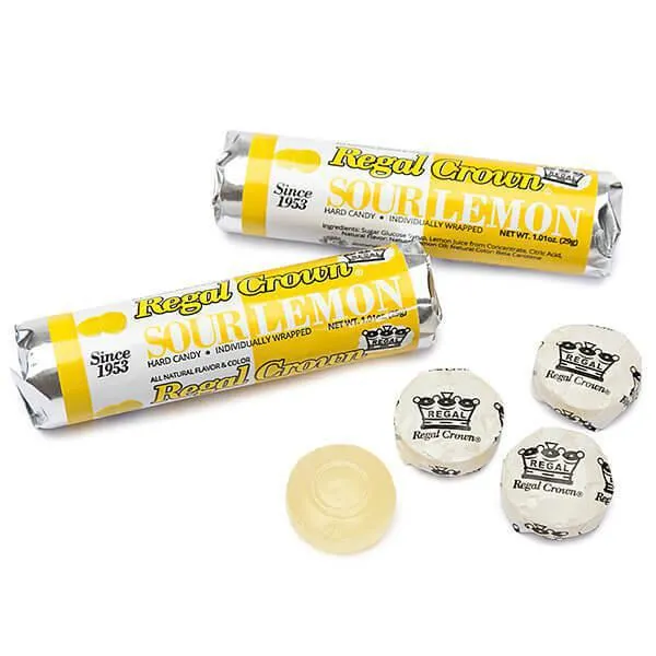 REGAL CROWN ROLLS SOUR LEMON