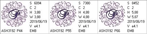 Regal Curls Monogram Letters P
