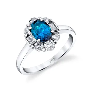 Regal Elegance - Platinum Natural Alexandrite Ring