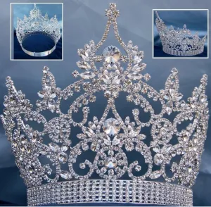 Regal Imperial Pageant Rhinestone Tiara