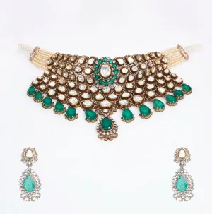 Regal Polki Choker Set